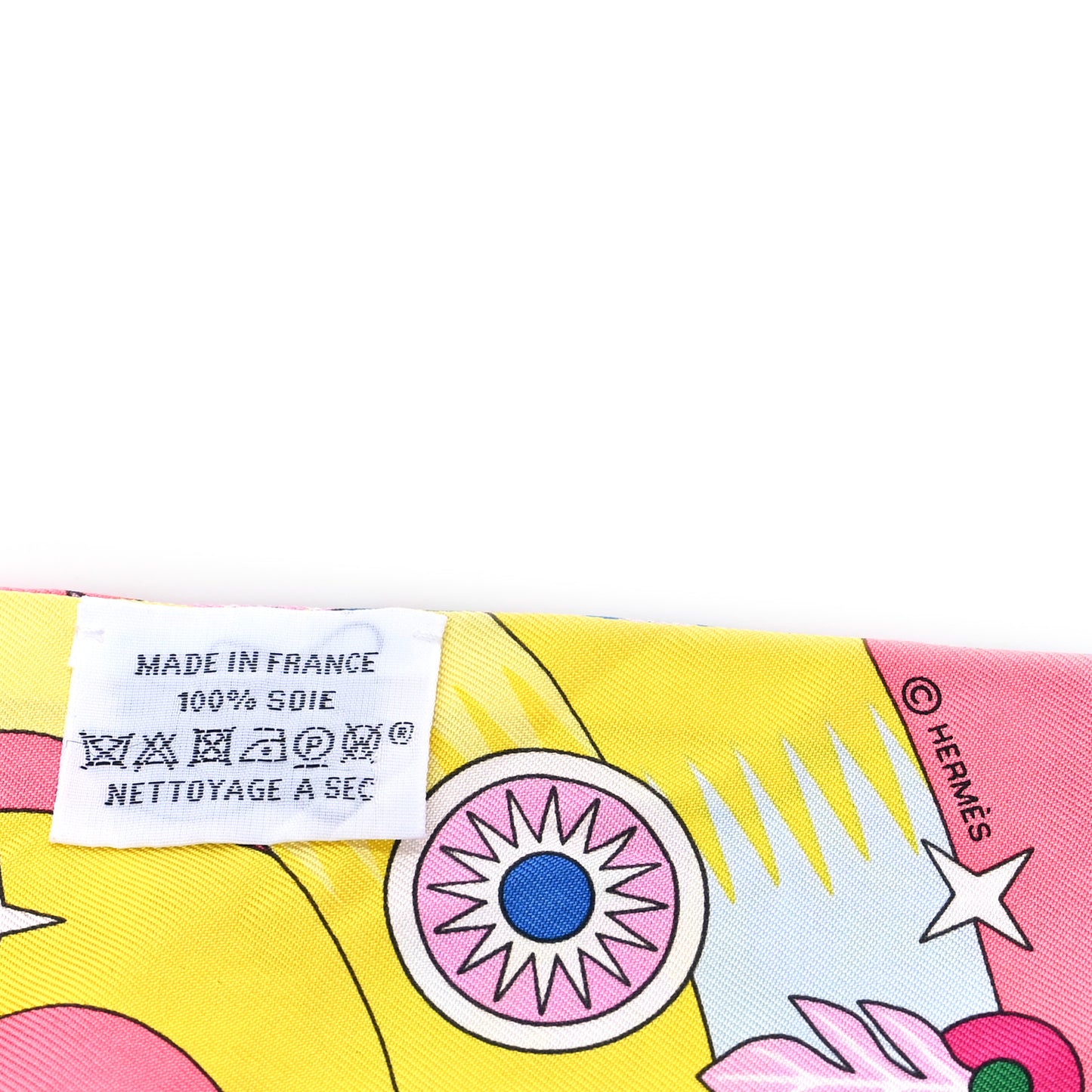 Silk La Source de Pegase Twilly Rose Vif Jaune Vif