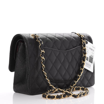 Chanel Caviar Quilted Medium Double Flap Black 4 of 9
