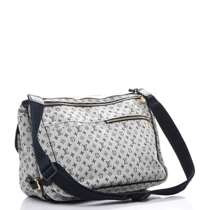 Louis Vuitton Mini Lin Sac a Langer Diaper Bag Blue 3 of 12