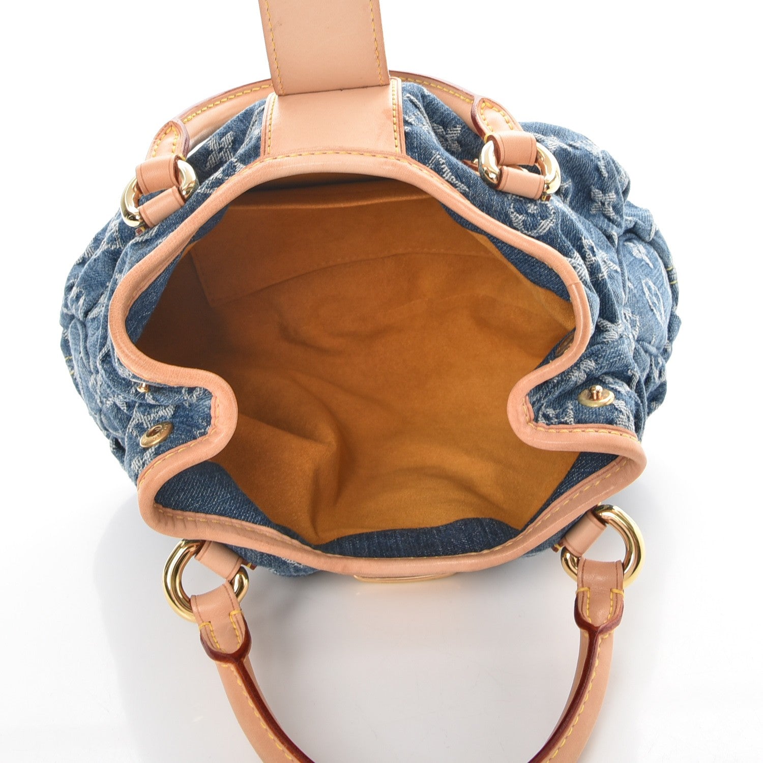 Louis Vuitton Monogram Denim Pleaty Blue 5 of 8
