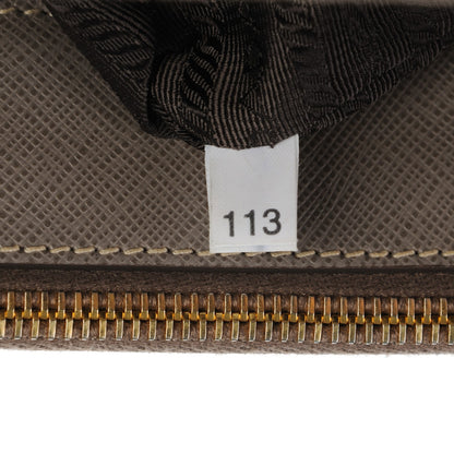 Prada Saffiano Medium Galleria Double Zip Tote Argilla 8 of 9