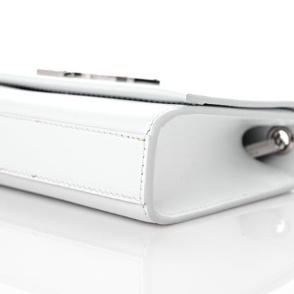 Saint Laurent Smooth Calfskin Small Monogram Kate Satchel Optical White 9 of 11