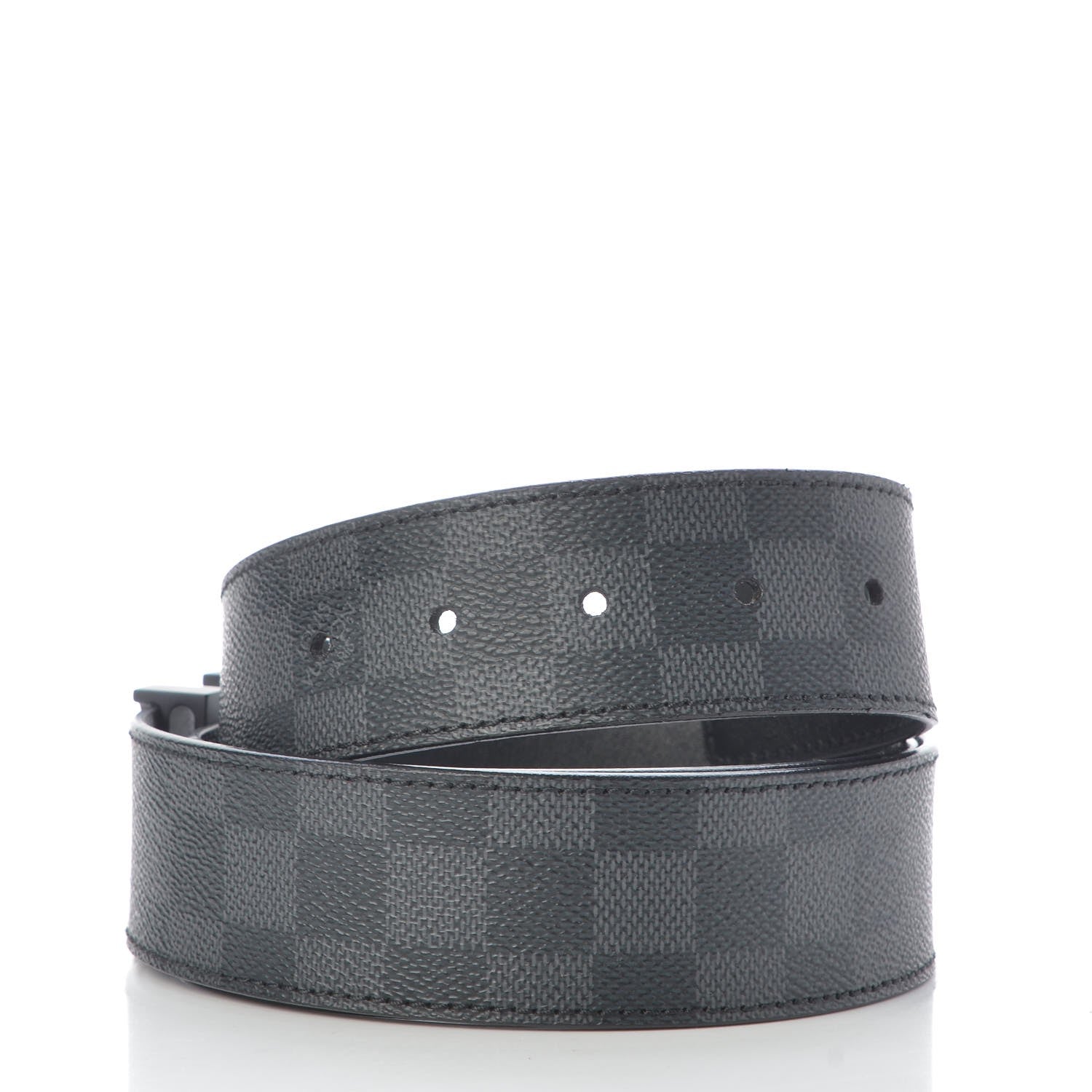 Louis Vuitton Damier Graphite 40mm LV Initiales Belt 95 38 4 of 7