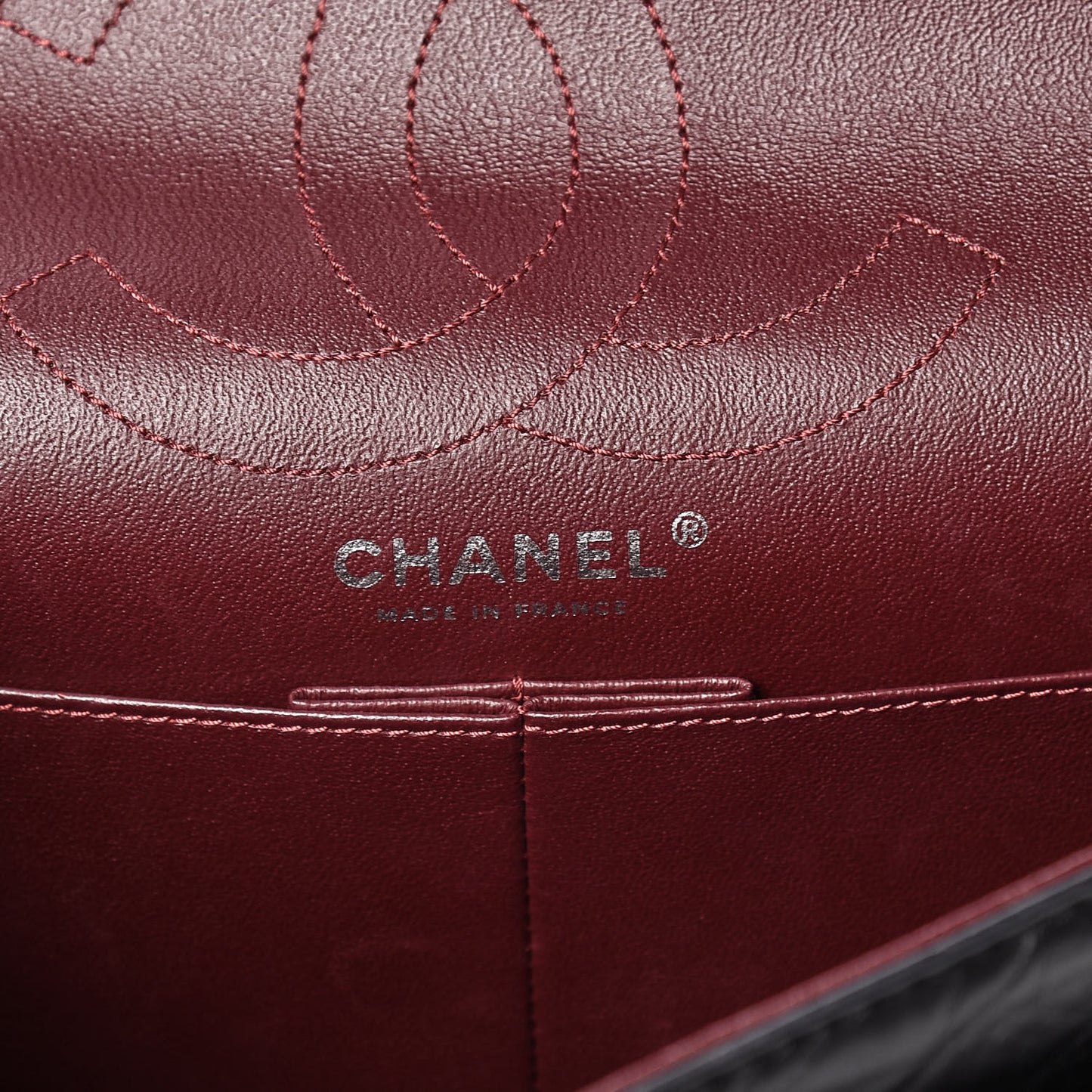 Aged Calfskin Quilted 2.55 Reissue 226 Flap Black