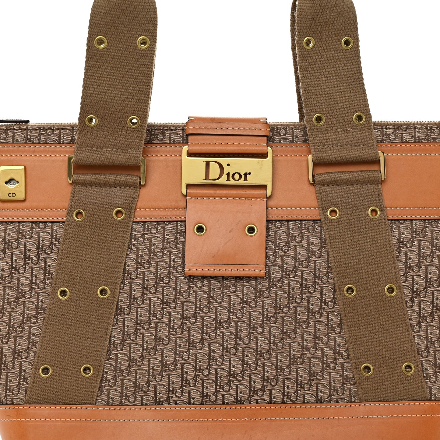 Monogram Street Chic Shopper Tote Beige