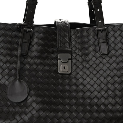 Bottega Veneta Nappa Intrecciato Medium Roma Tote Moro 9 of 11