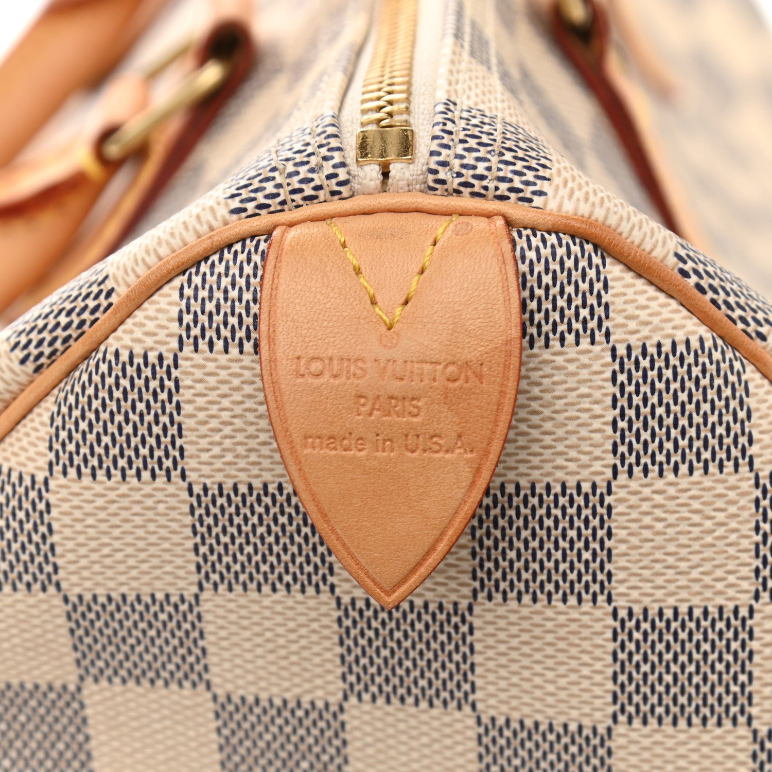 Louis Vuitton Damier Azur Speedy 30 6 of 11