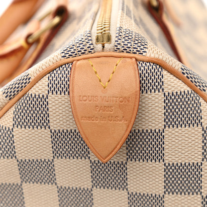 Louis Vuitton Damier Azur Speedy 30 6 of 11