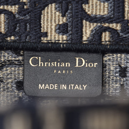 Christian Dior Oblique Book Tote Blue Multicolor 8 of 11