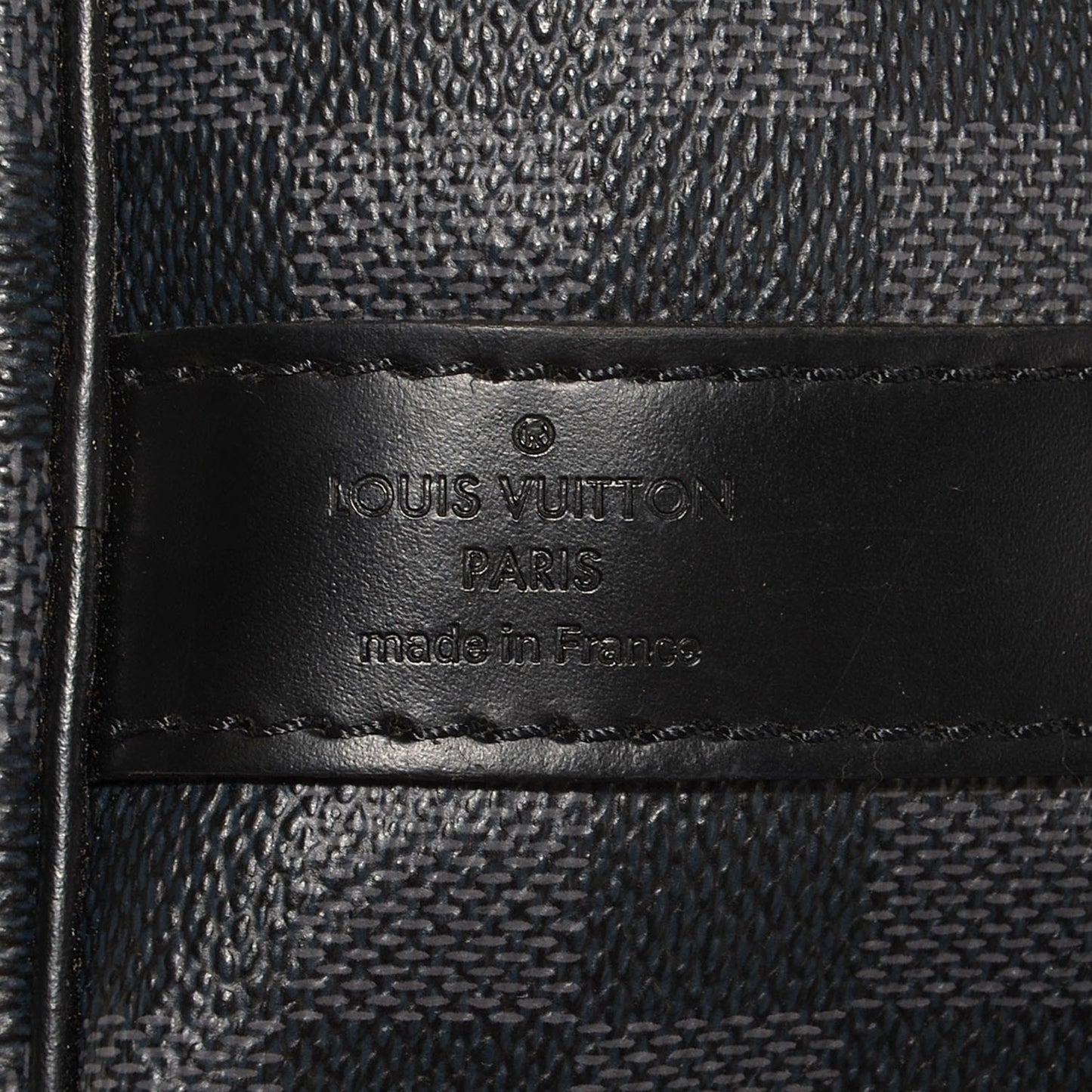 Damier Graphite Keepall Bandouliere 55