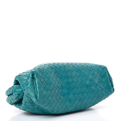 Bottega Veneta Nappa Intrecciato The Lauren 1980 Clutch Aqua 3 of 7