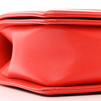 Chanel Calfskin Quilted New Medium Boy Flap Red 9 of 14