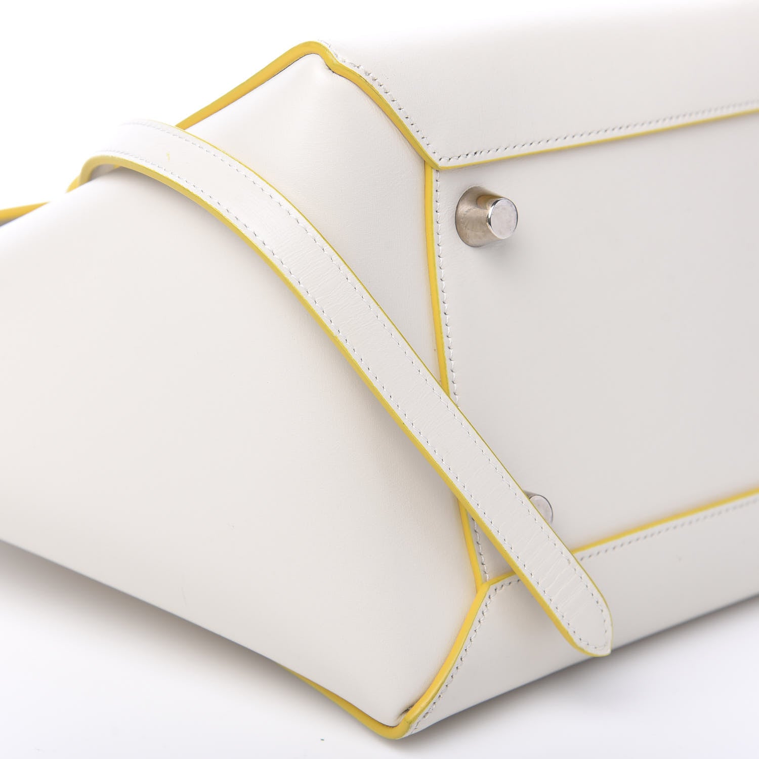 Celine Smooth Calfskin Small Belt Bag White 8 of 10