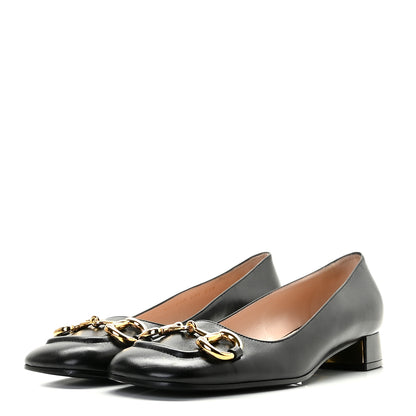 Gucci Malaga Kid Horsebit Ballet 25mm Flats 41 Black 2 of 14