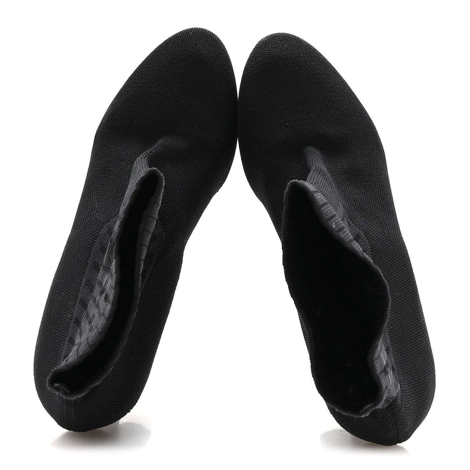 Louis Vuitton Monogram Stretch Fabric Silhouette Ankle Boots 39 Black 2 of 7