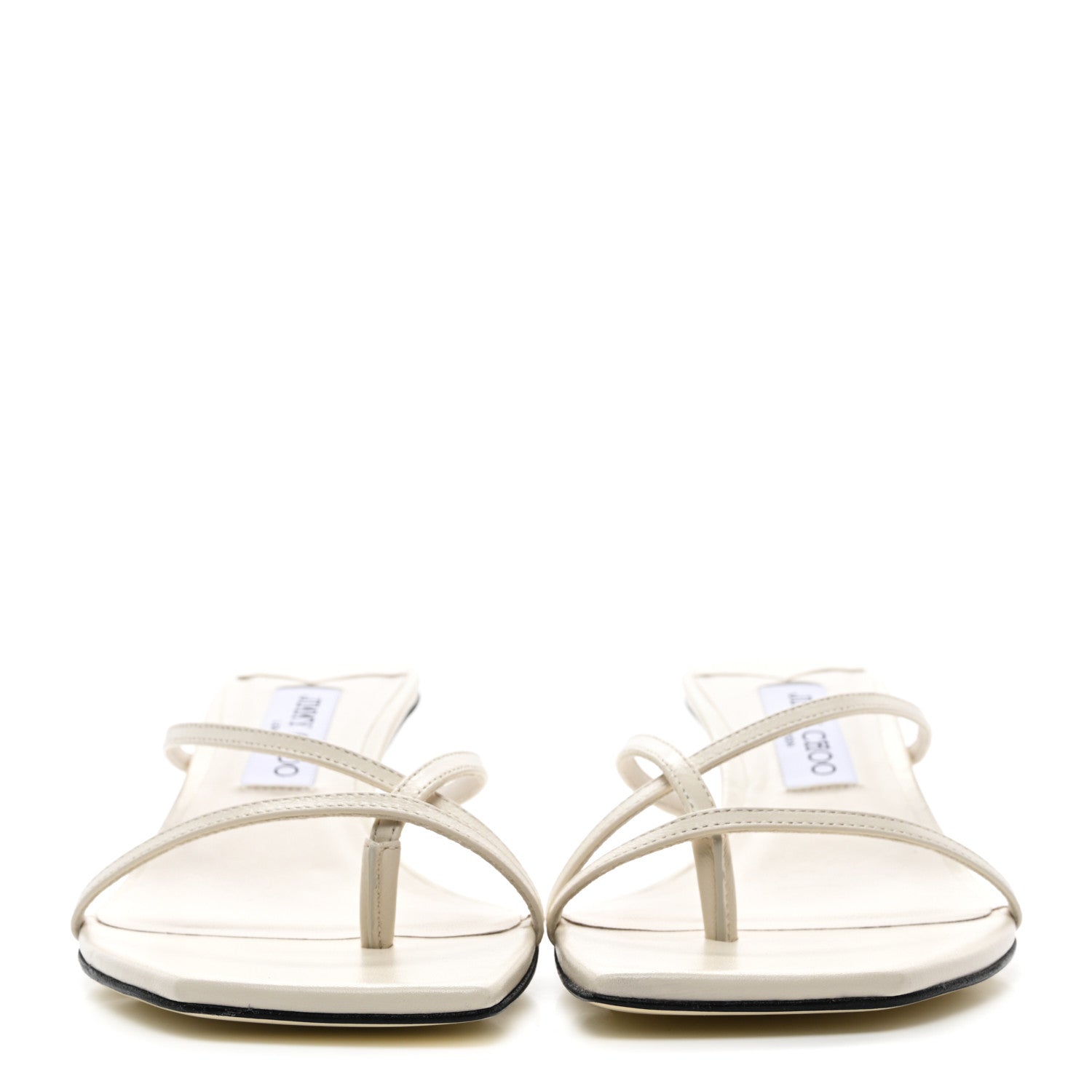 Jimmy Choo Nappa Malachite Etana Mule 39 Latte 2 of 8