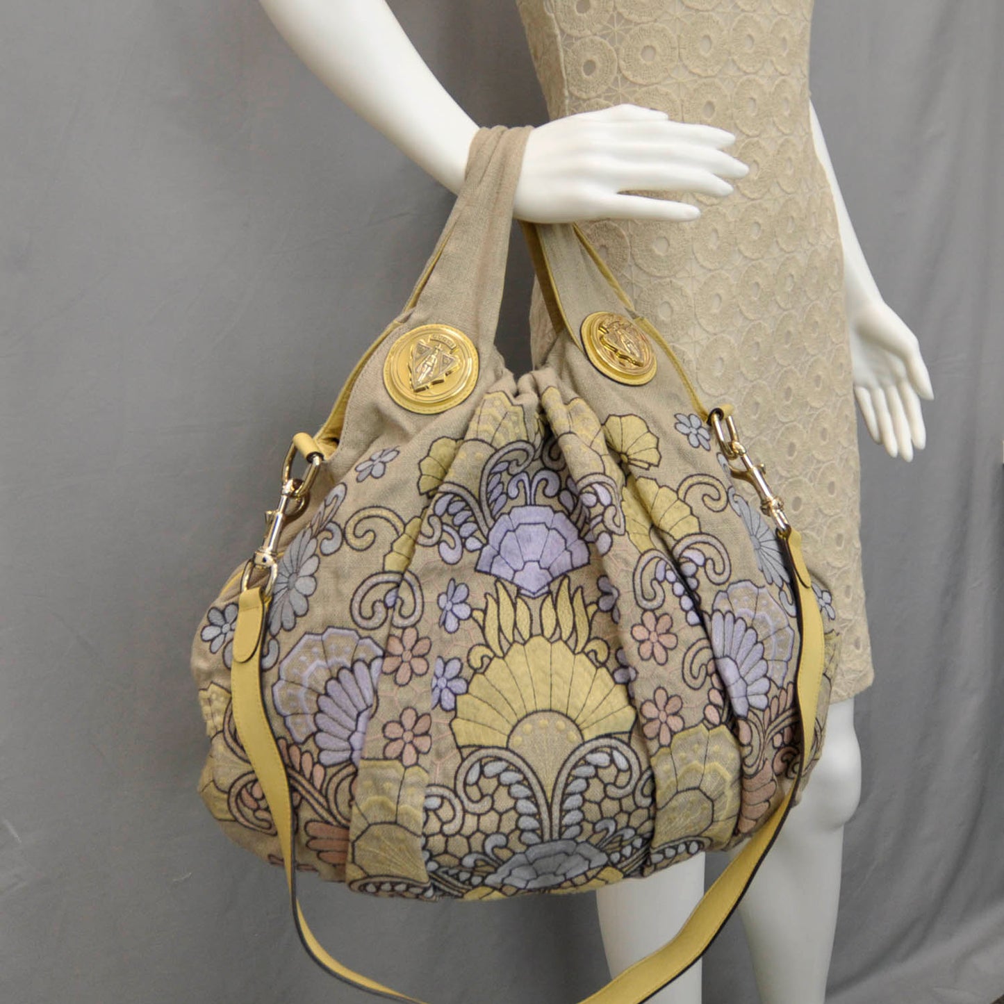 Canvas Embroidered Hysteria Tote