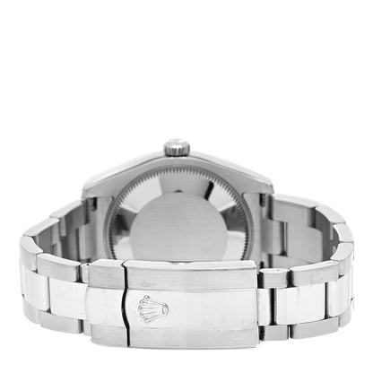 Rolex Stainless Steel 18K White Gold 31mm Oyster Perpetual Datejust Watch White Roman 178274 3 of 5