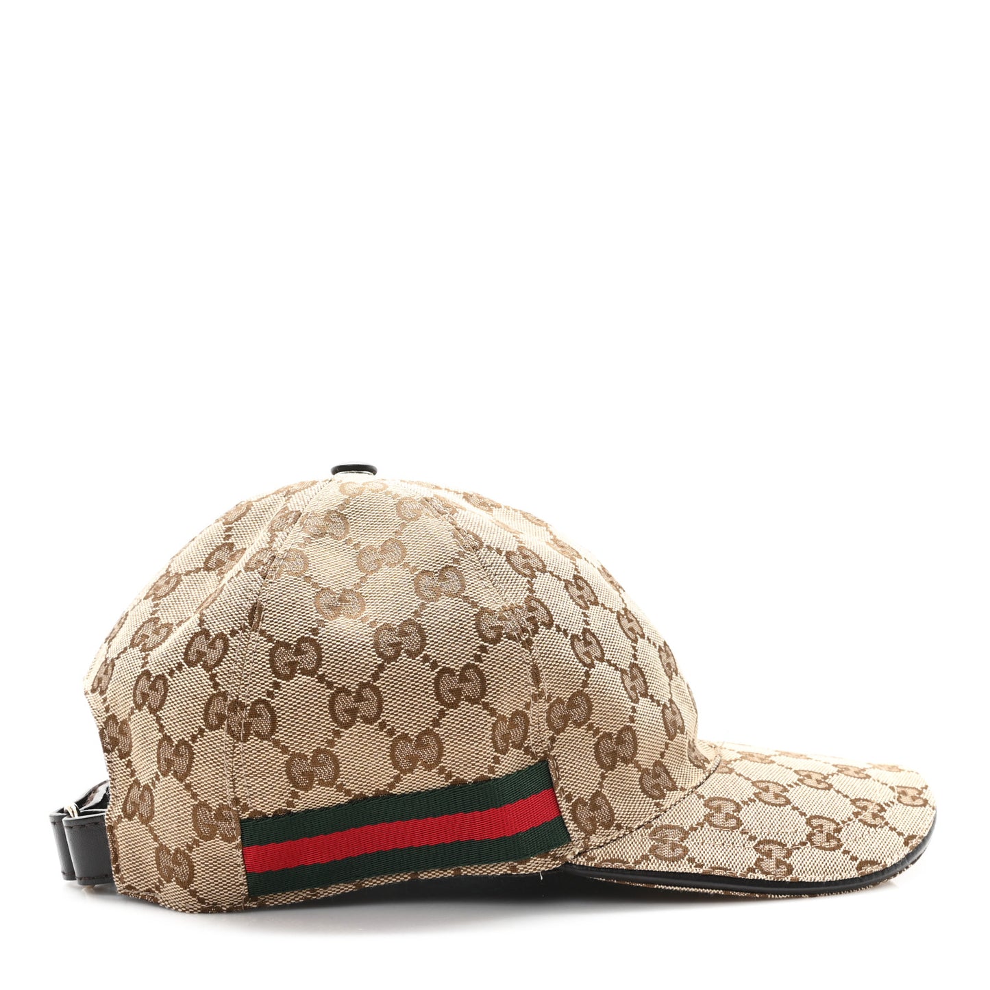 Monogram Web Baseball Hat L Beige Cocoa
