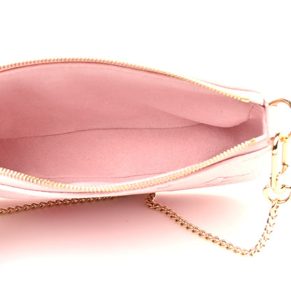 Louis Vuitton Empreinte Monogram Giant By The Pool Mini Pochette Accessories Bouton De Rose 5 of 6