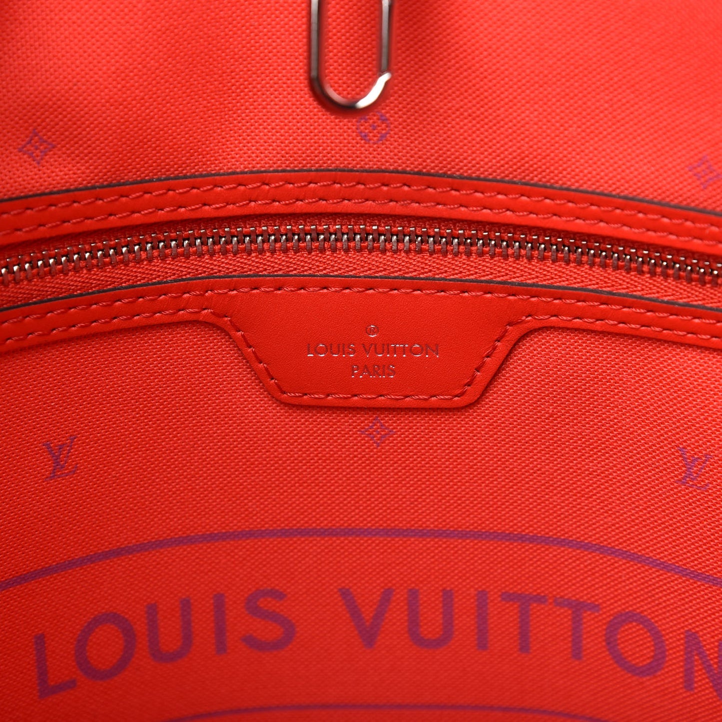 Monogram Escale Neverfull MM Rouge