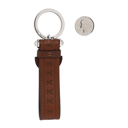 Louis Vuitton Calfskin Dragonne Key Holder Brown 2 of 4