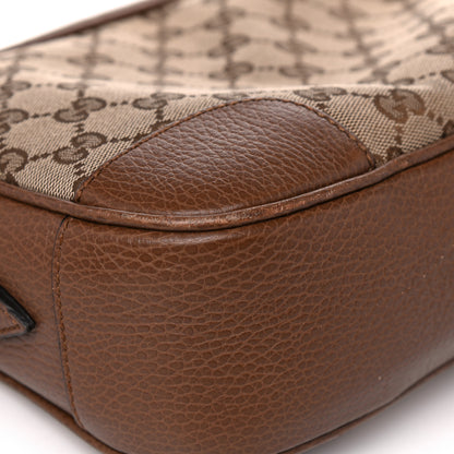 Gucci Monogram Mini Bree Messenger Bag Beige Tabacco 11 of 24