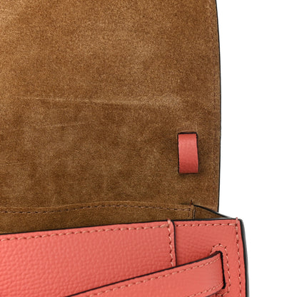 Loewe Pebble Grain Calfskin Mini Gate Dual Bag Pink Tulip 12 of 13
