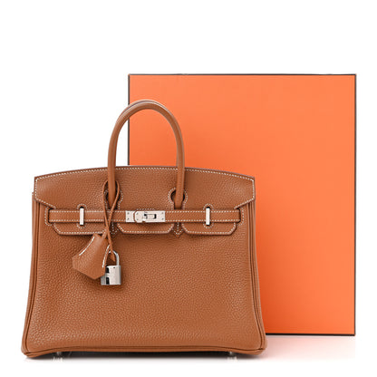 Hermes Togo Birkin 25 Gold 14 of 14