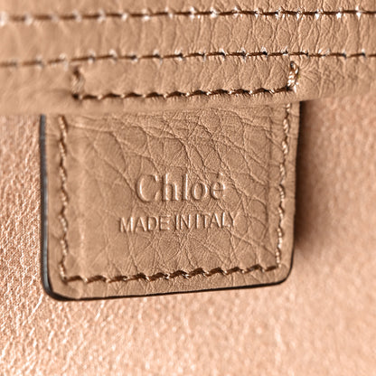Chloe Grained Calfskin Medium Spin Tote Woodrose 6 of 10