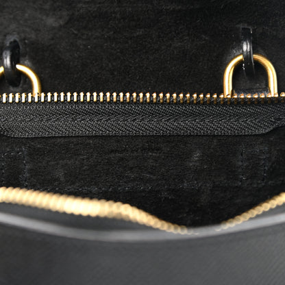Celine Grained Calfskin Pico Belt Bag Black 6 of 9