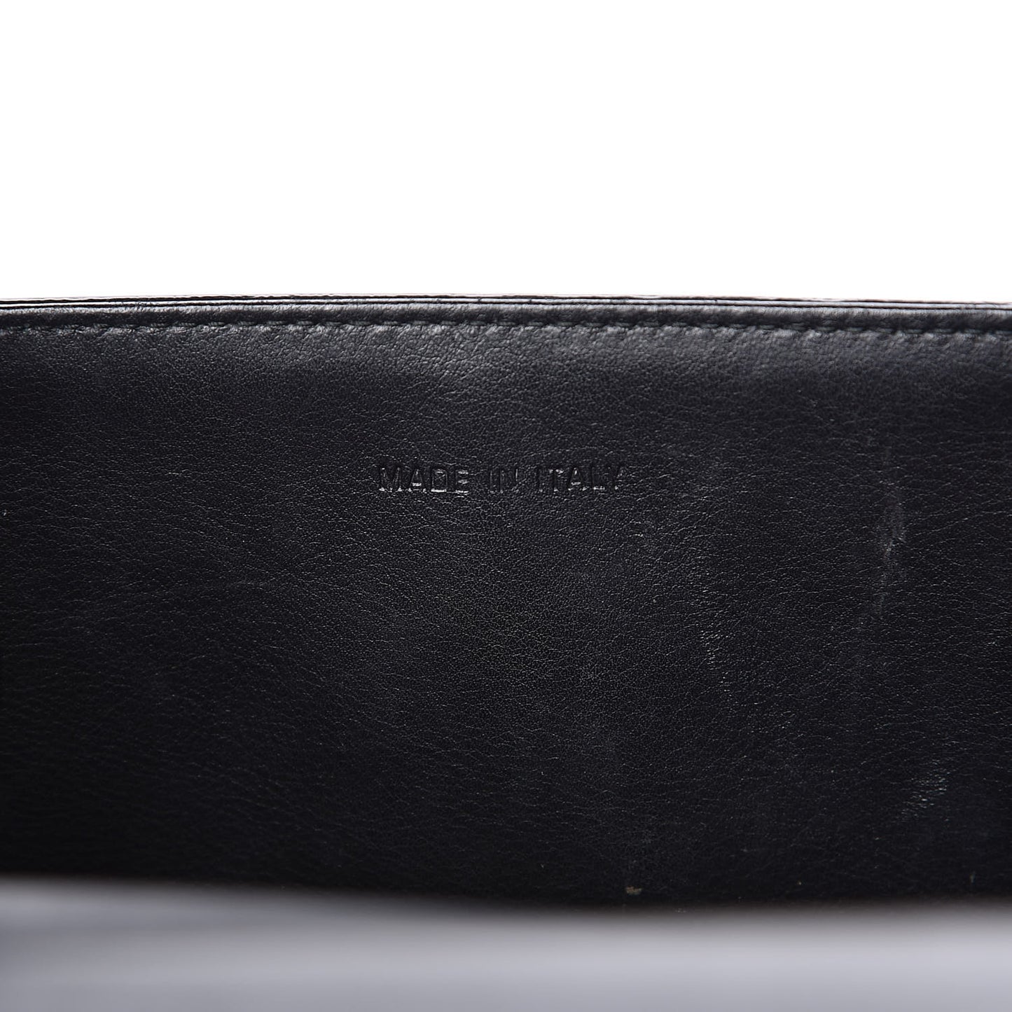 Grained Calfskin Medium Diorever Flap Black