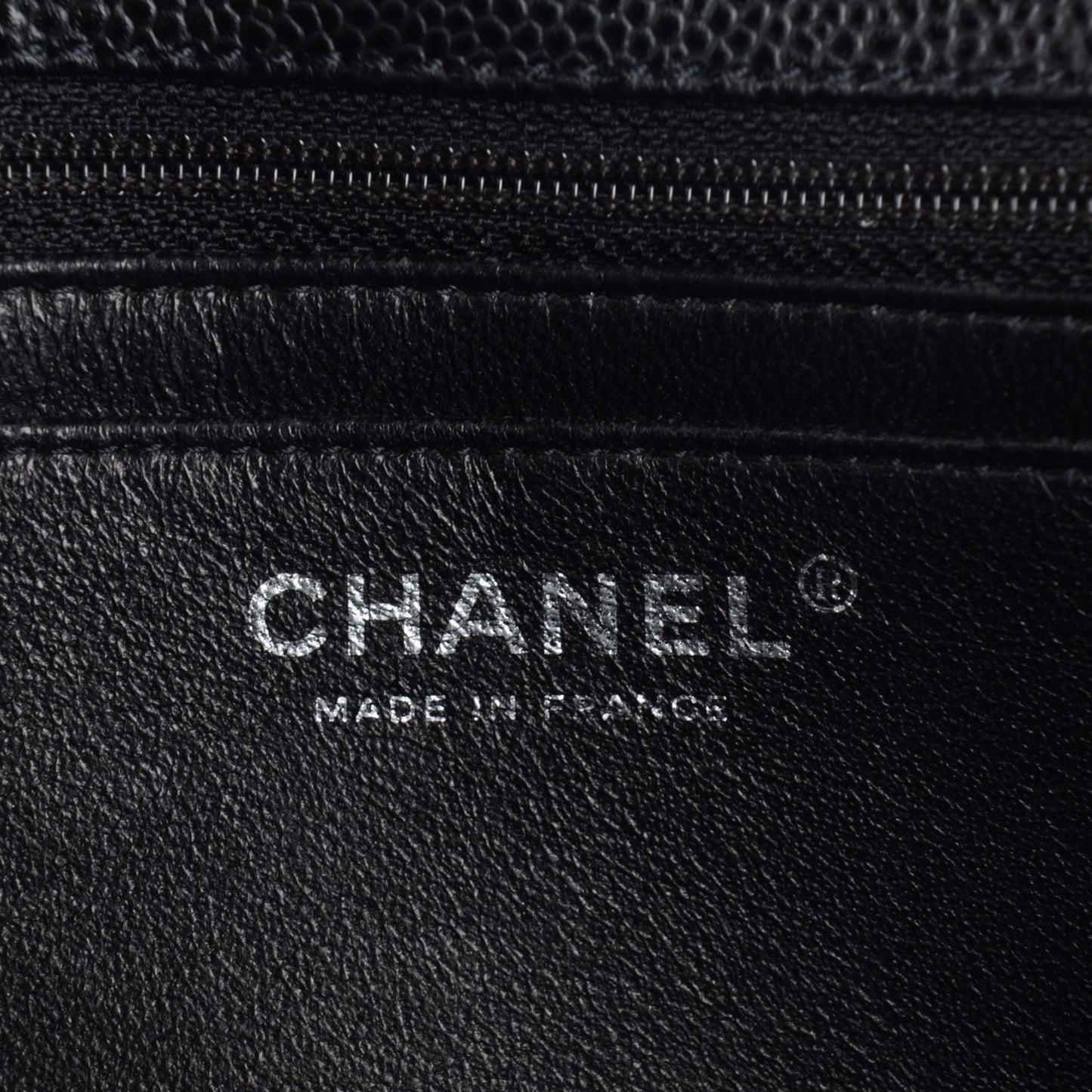 Caviar Quilted Jumbo Single Flap Black