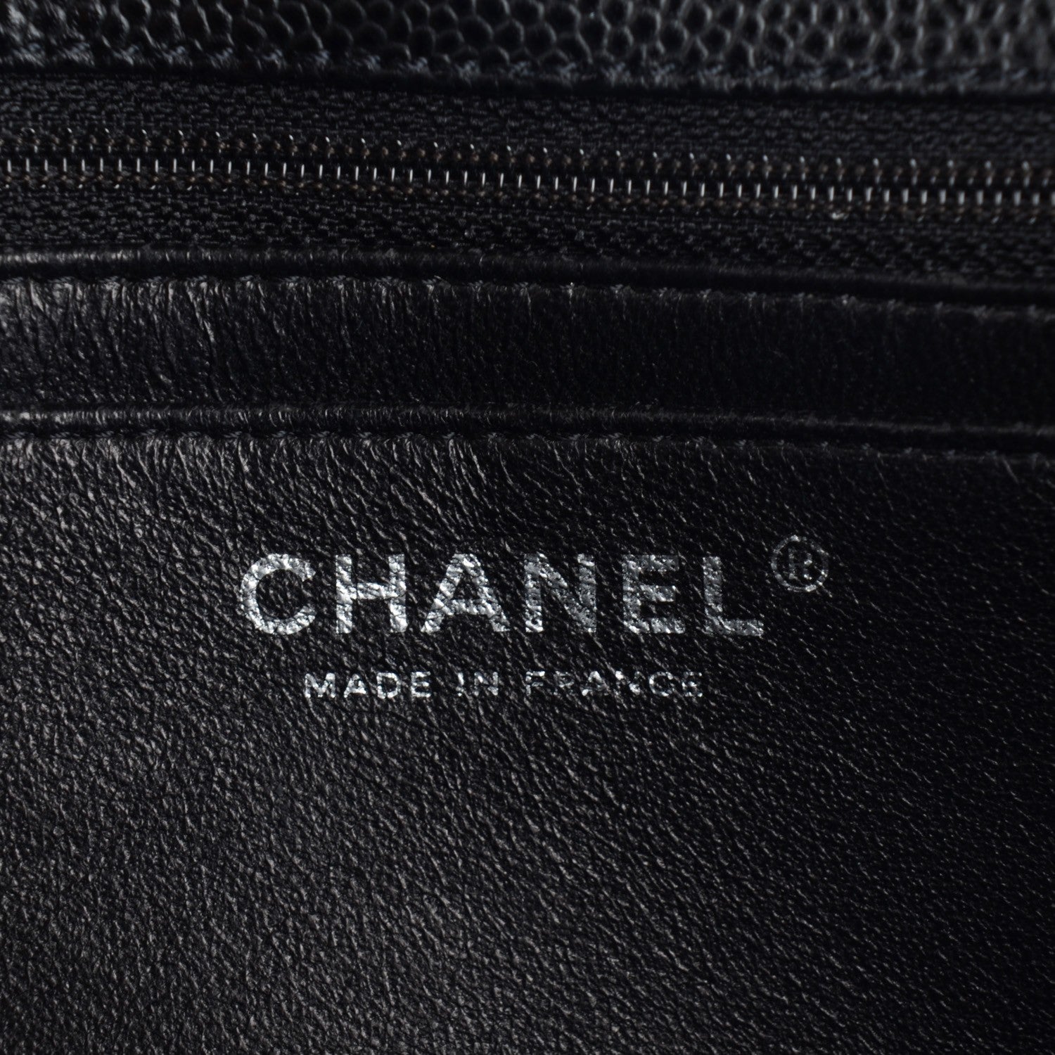 Chanel Caviar Quilted Jumbo Single Flap Black 6 of 8