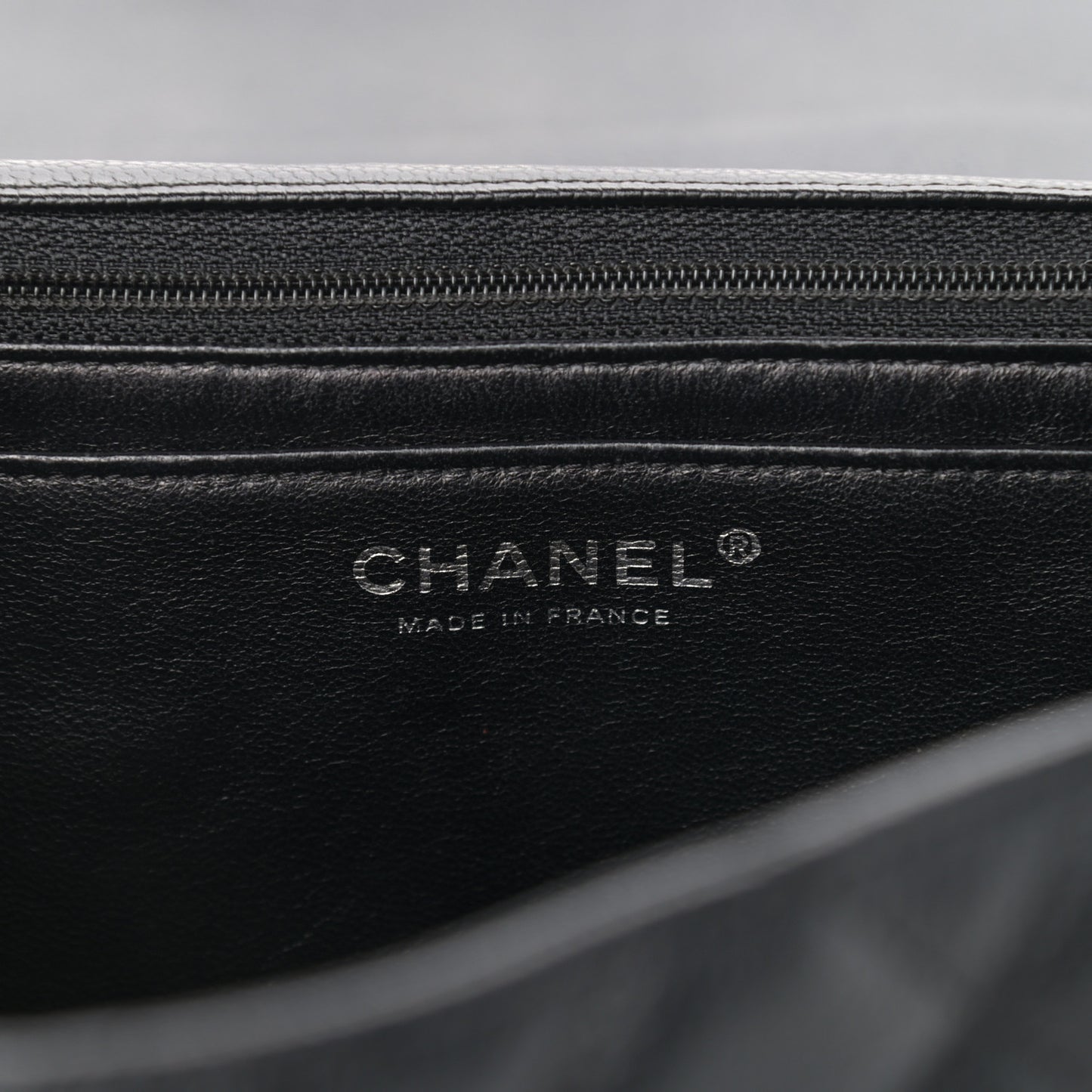 Caviar Quilted Jumbo Single Flap Black