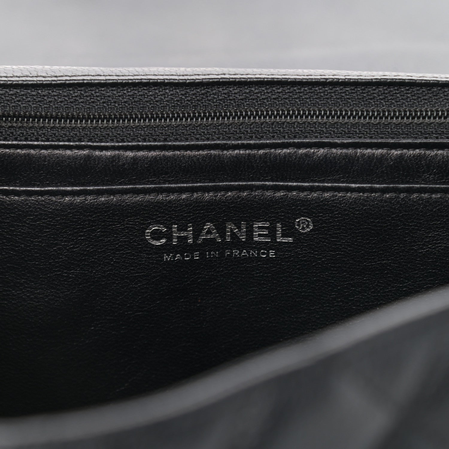 Chanel Caviar Quilted Jumbo Single Flap Black 6 of 9
