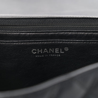 Chanel Caviar Quilted Jumbo Single Flap Black 6 of 9