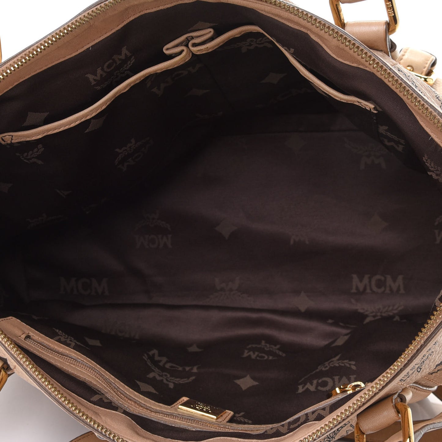 Visetos Medium Essentials Shopper Tote Beige