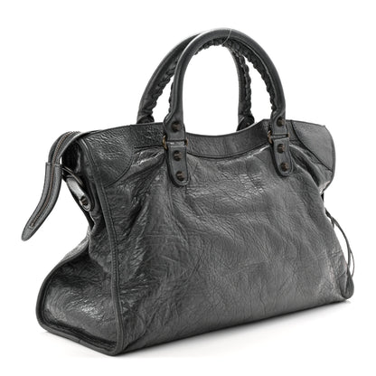 Balenciaga Agneau Classic Hardware City Anthracite 3 of 11