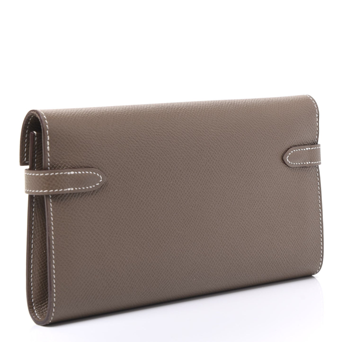 Epsom Kelly Longue Wallet Etoupe