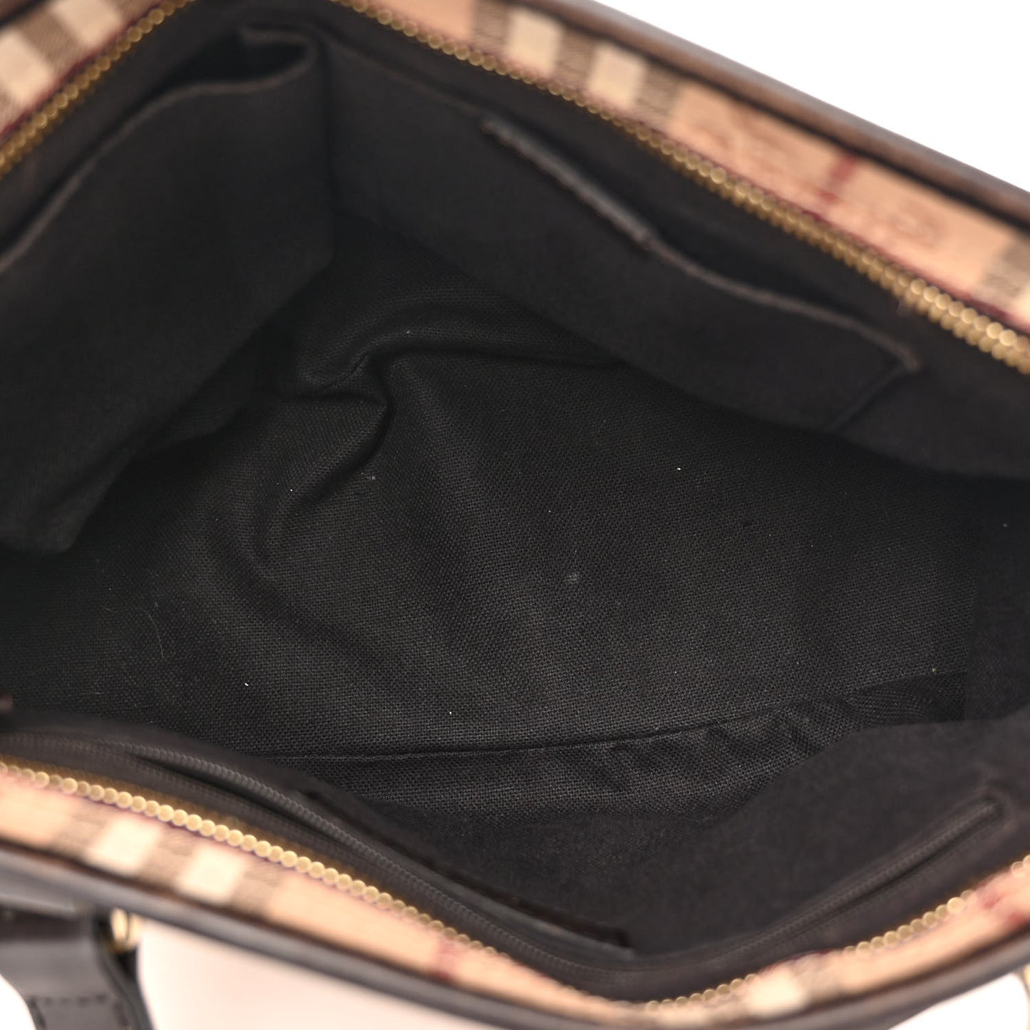 Haymarket Check Medium Regent Tote Chocolate