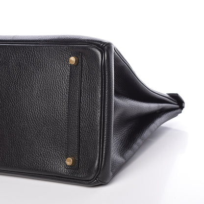 Hermes Ardennes Birkin 35 Black 9 of 15