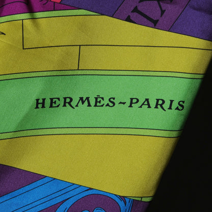 Hermes Summer Twill Silk Astrologie Nouvelle Giant Scarf 140 5 of 8