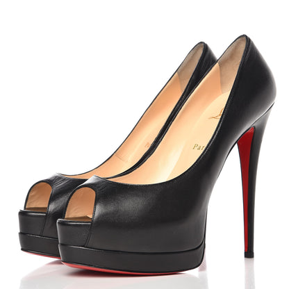 Christian Louboutin Kid Palais Royal 140 Pumps 42 Black 2 of 20