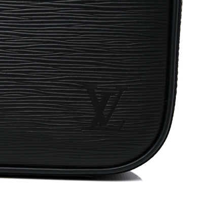 Louis Vuitton Epi Dandy MM Briefcase Black 9 of 14