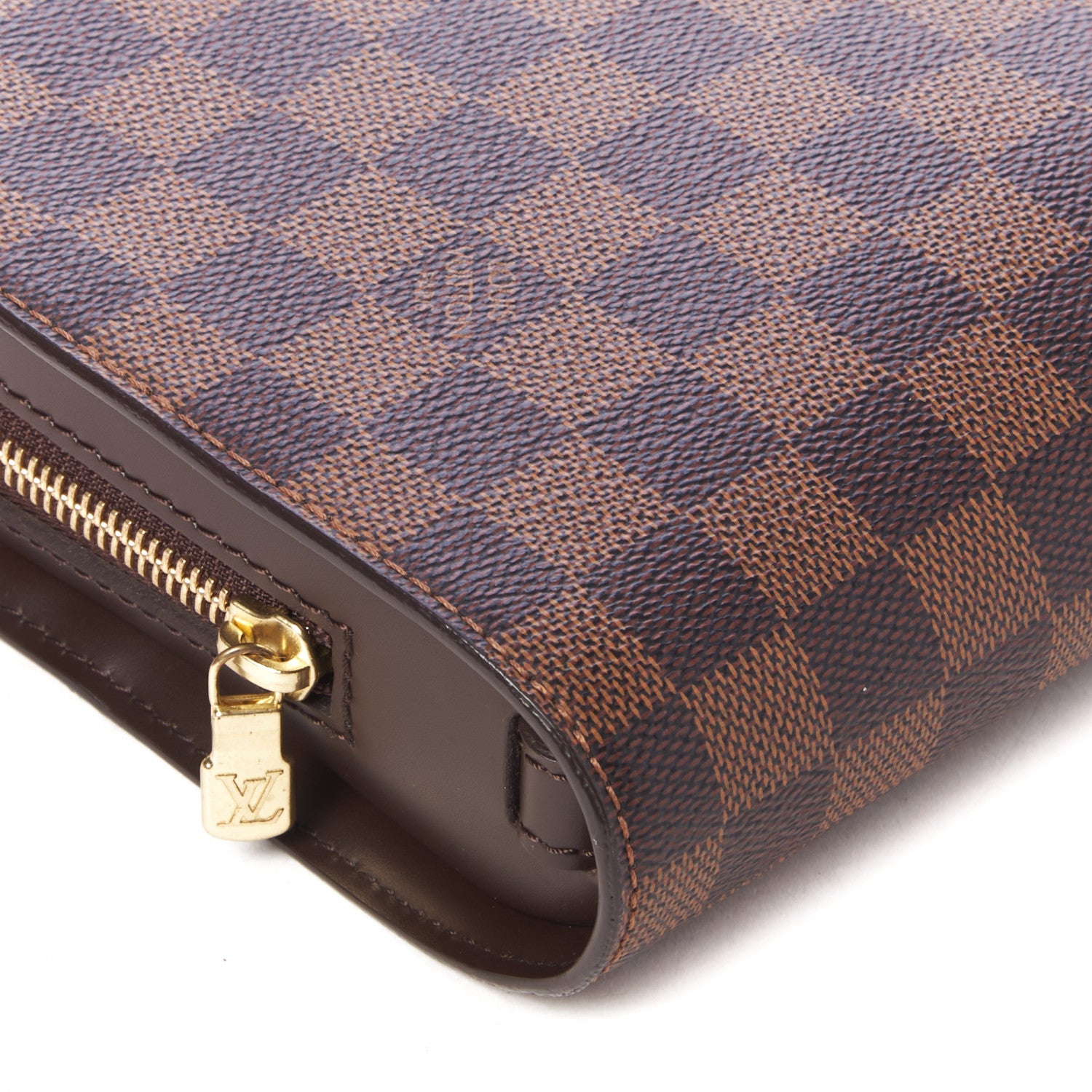Louis Vuitton Damier Ebene Pochette Saint Louis Clutch 5 of 7