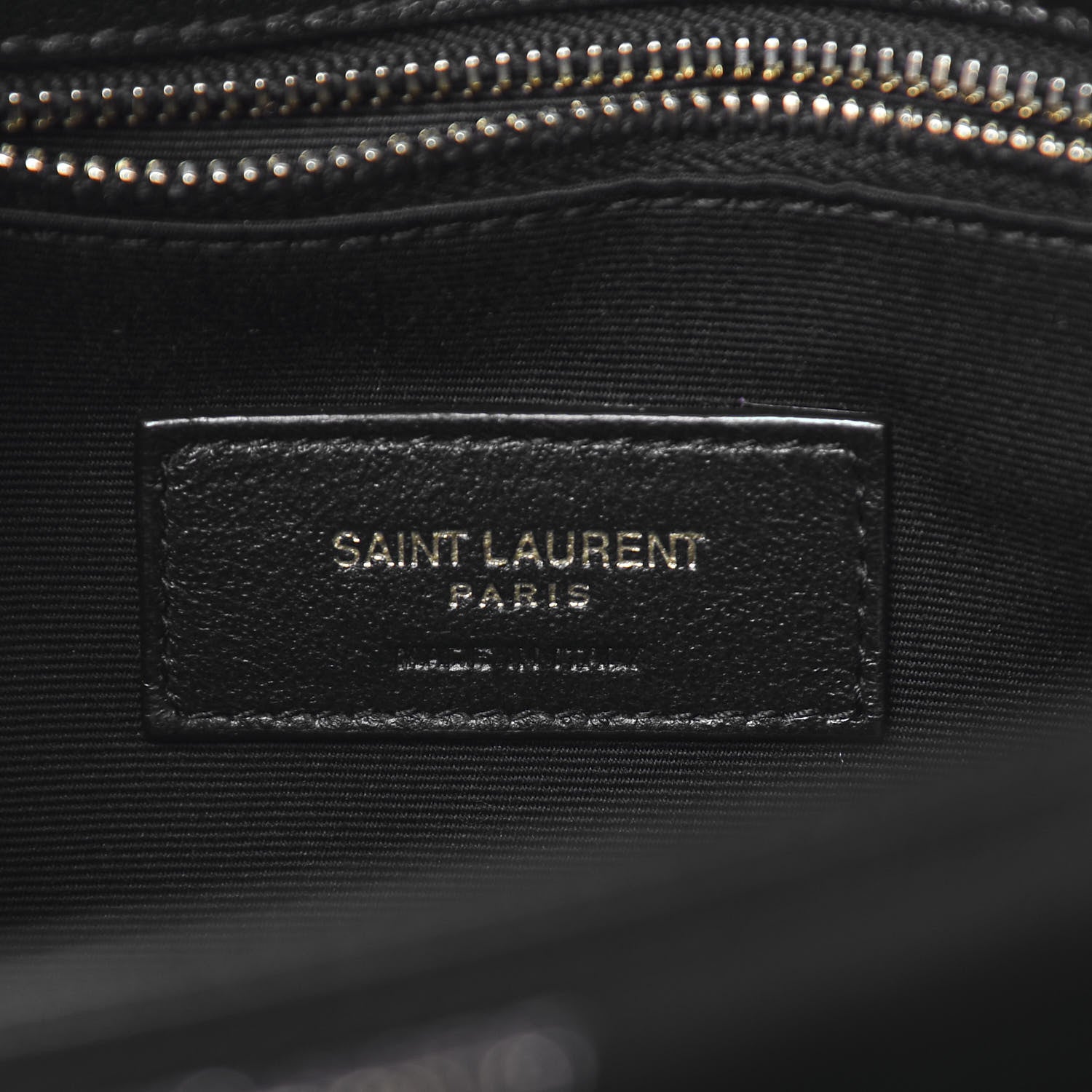 Saint Laurent Lambskin Quilted Mini Becky Chain Bag Black 6 of 9