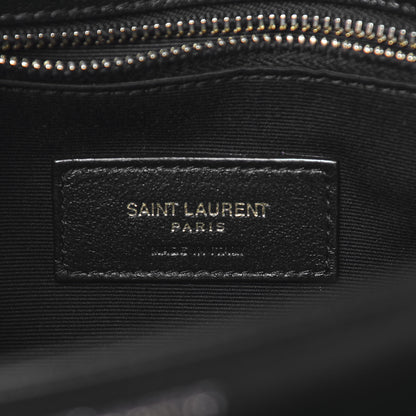 Saint Laurent Lambskin Quilted Mini Becky Chain Bag Black 6 of 9