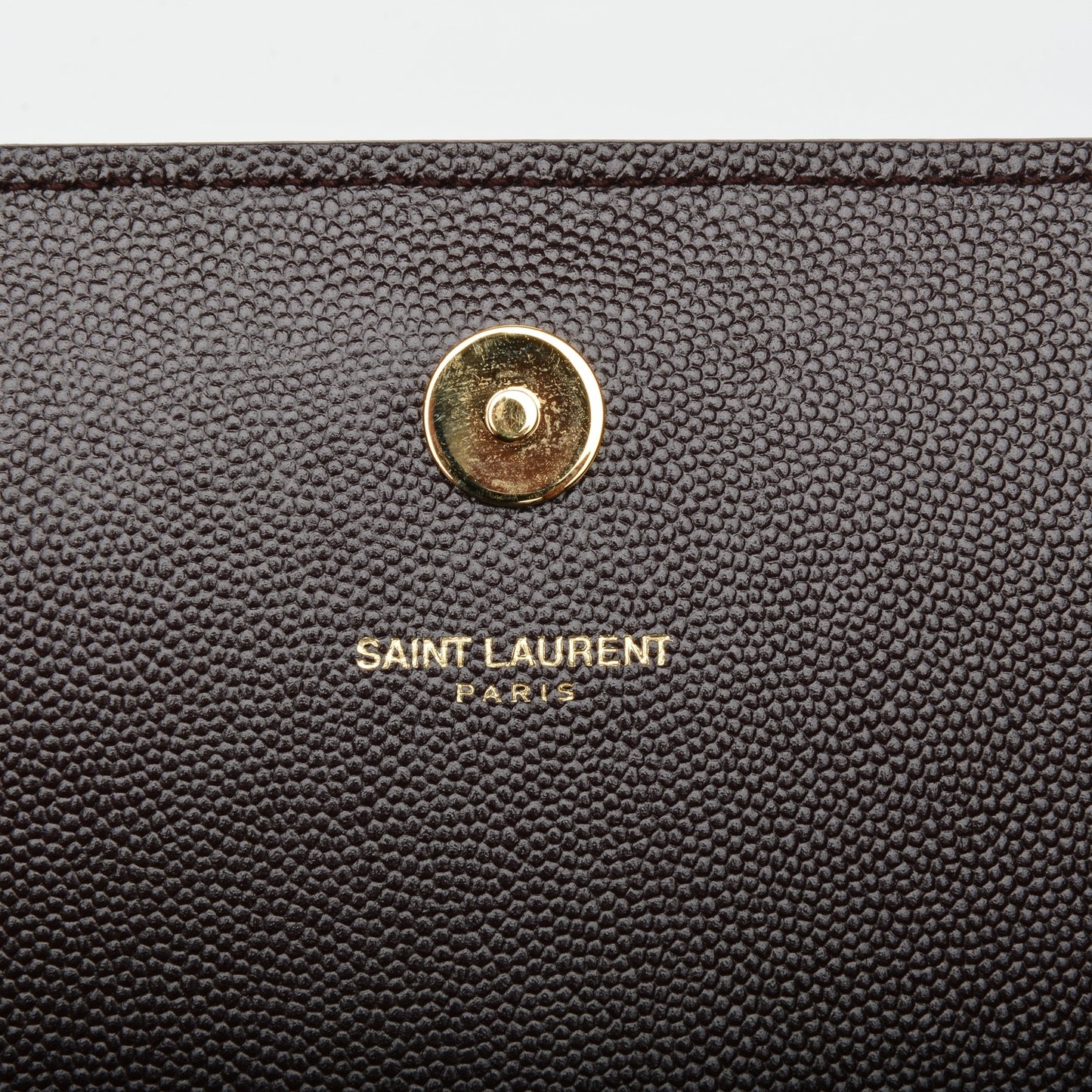 Grain De Poudre Classic Monogram Clutch Amaranto