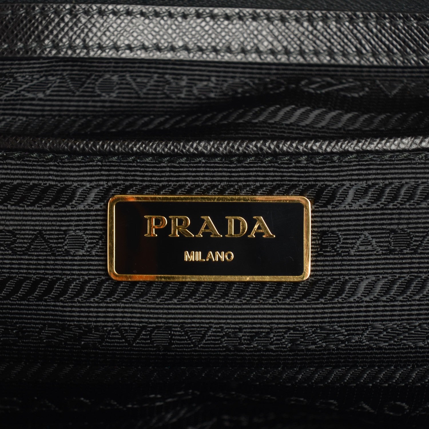 Prada Saffiano Large Galleria Double Zip Tote Black 7 of 10